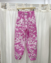 Load image into Gallery viewer, BUBBLE PINK tie-dye jogger pants
