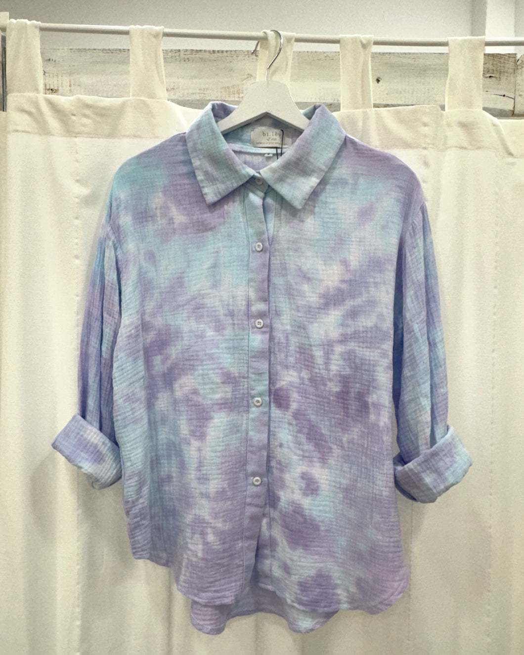 GALACTIC MUSLIN COTTON SHIRT