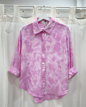 Load image into Gallery viewer, PINK ROSE MUSLIN COTTON SHIRT
