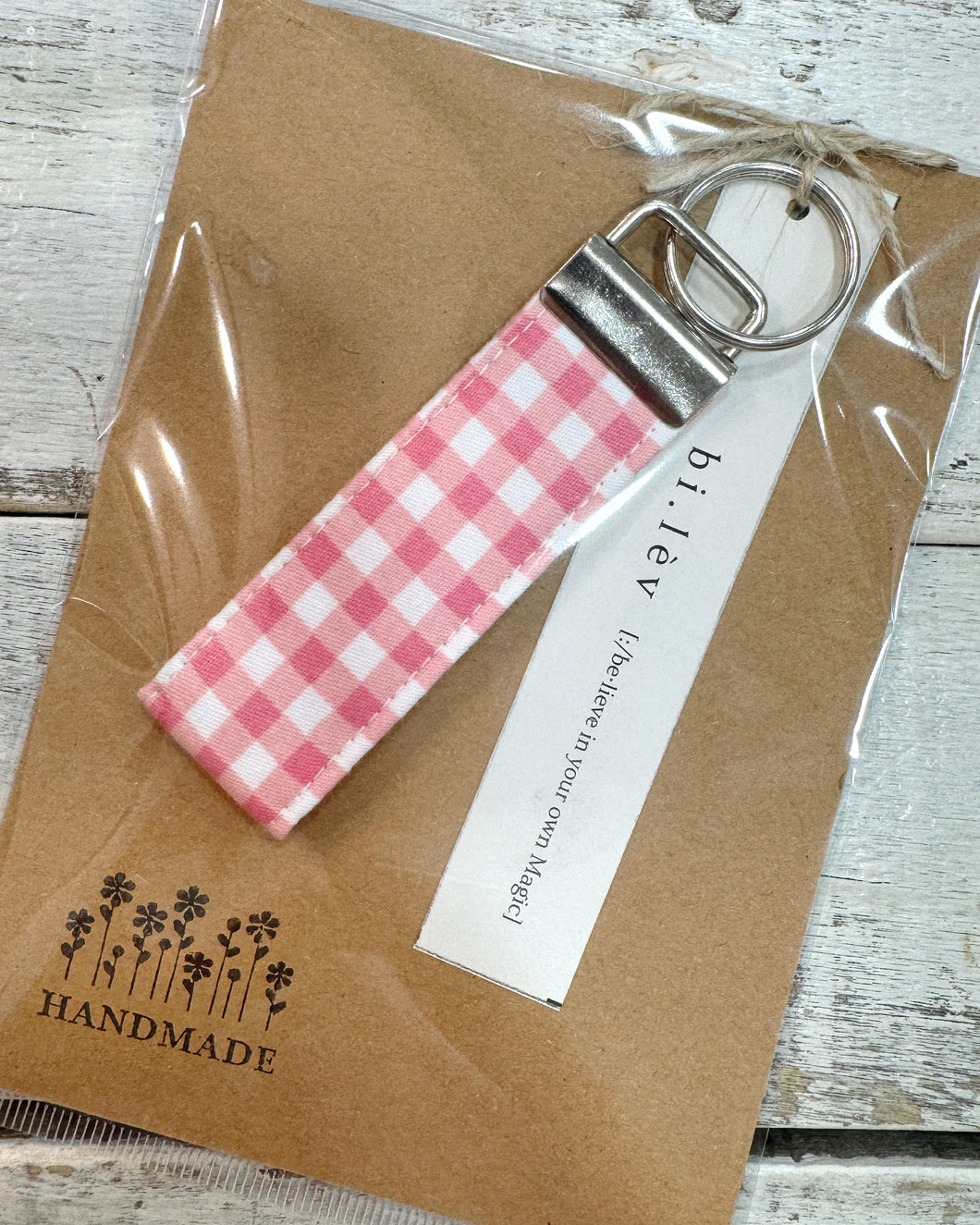 GINGHAM Key Fob