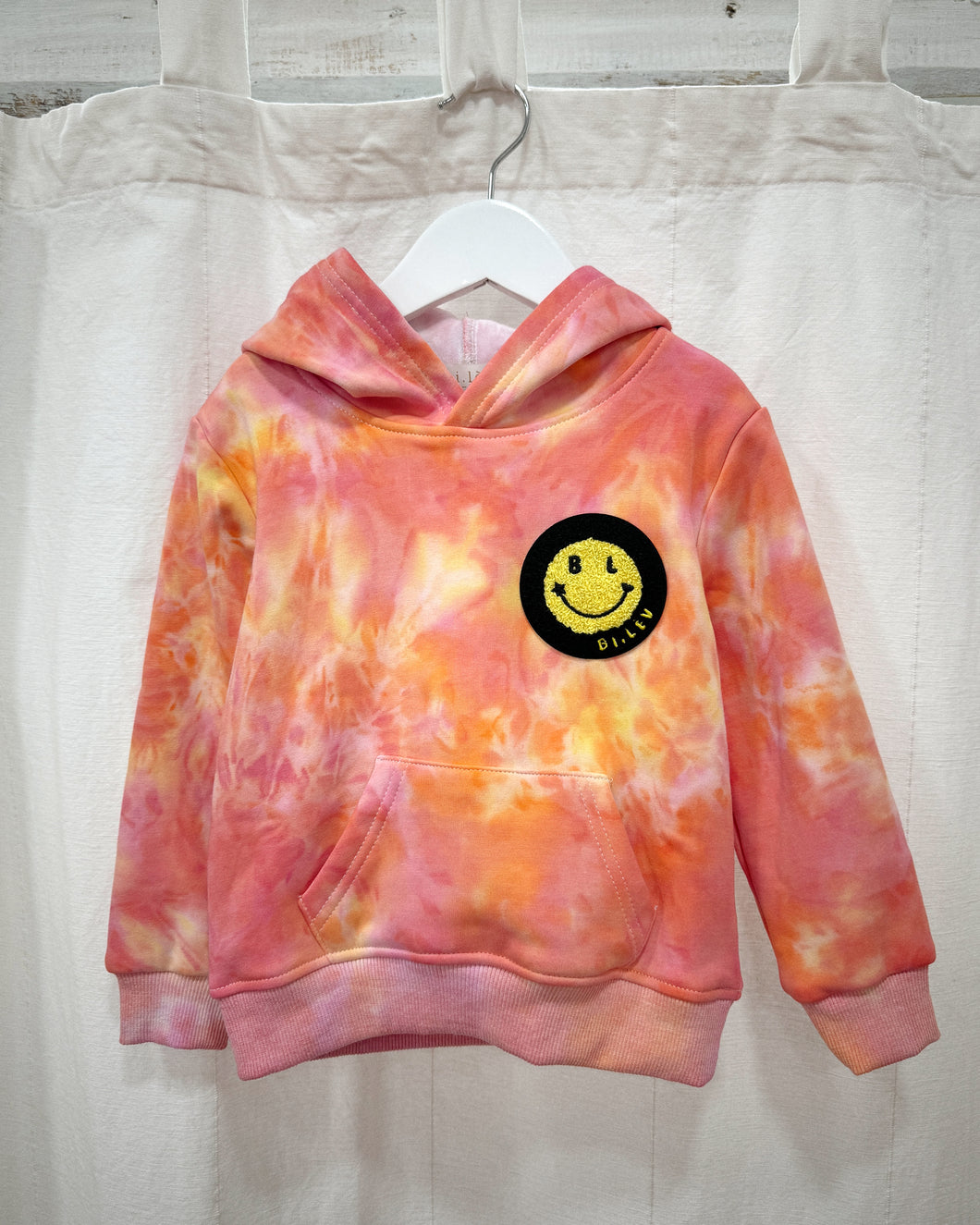 BABY & KIDS BL STRAWBERRY CITRUS tie-dye hoodie