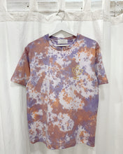 Load image into Gallery viewer, ANGEL LAVANDA PEACH - Tie Dye Organic Cotton T-shirt
