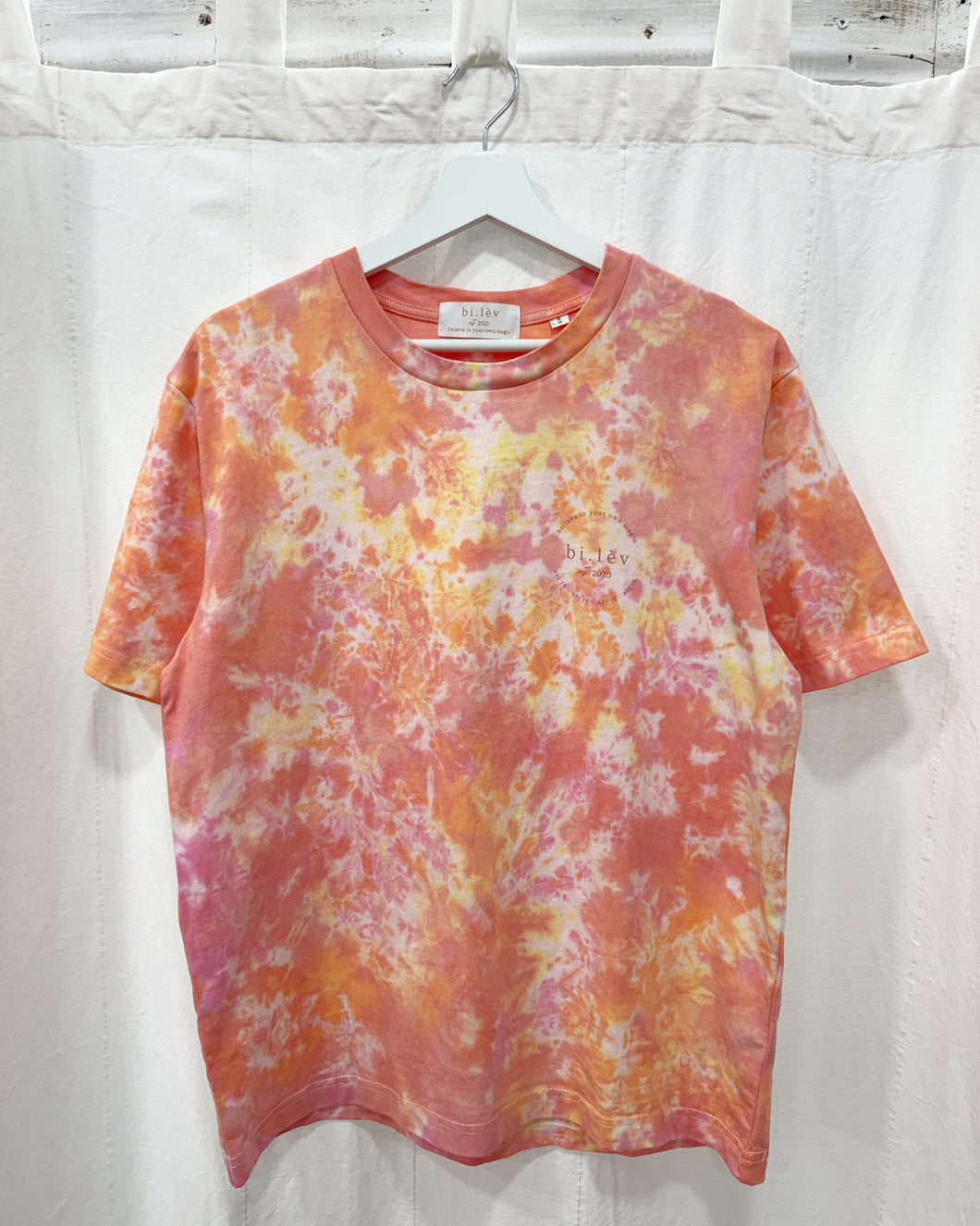 STRAWBERRY CITRUS - Tie Dye Organic Cotton T-shirt