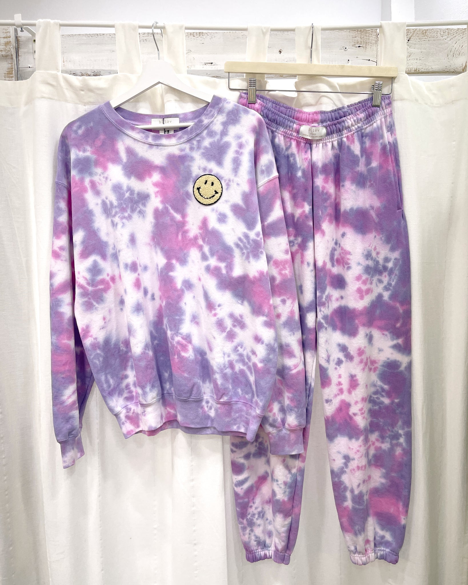 Purple tie dye online sweats