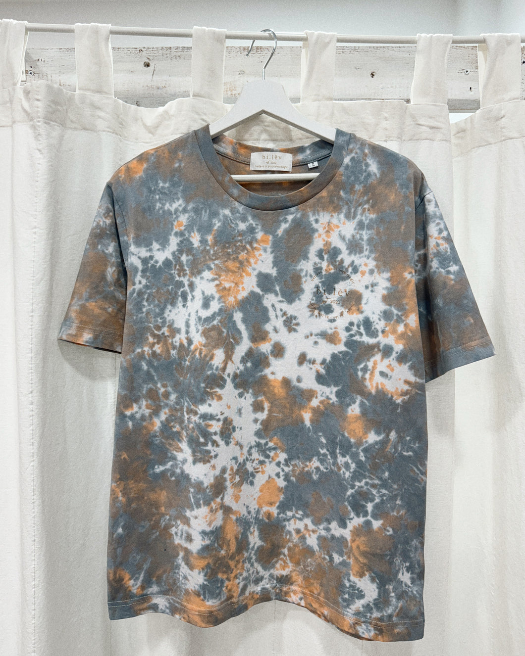 PUMPKIN - Tie Dye Organic Cotton T-shirt
