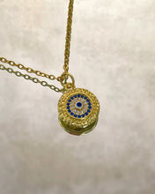 Load image into Gallery viewer, EVIL EYE CIRCLE necklace
