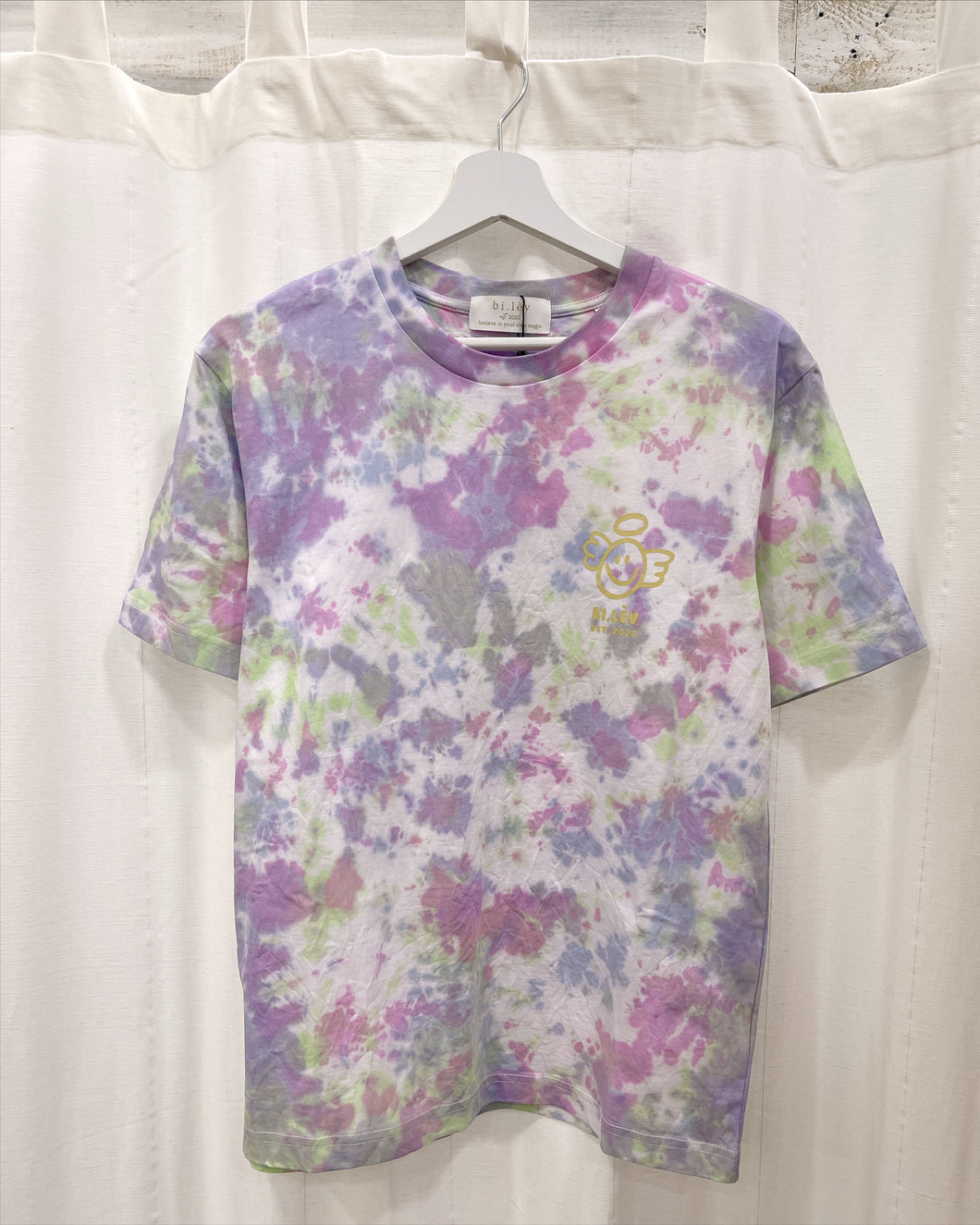 ANGEL COTTON CANDY - Tie Dye Organic Cotton T-shirt