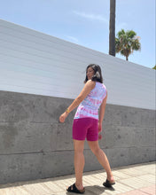 Load image into Gallery viewer, CANDY tie-dye sleeveless t-shirt. Organic cotton.
