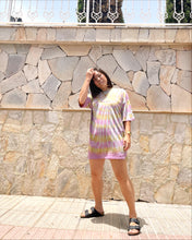 Load image into Gallery viewer, SUNSHINE Organic Cotton Tie Dye T-shirt Dress
