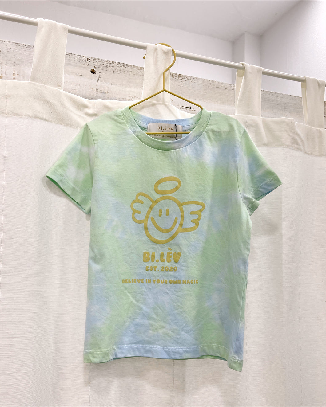 KIDS ANGEL PEACE - Tie Dye Organic Cotton T-shirt